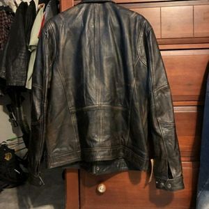 Leather jacket